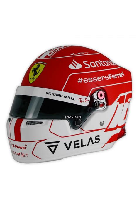 Comprar Casco Mini Helmet 1 2 Charles Leclerc Ferrari 2022 GP Mónaco