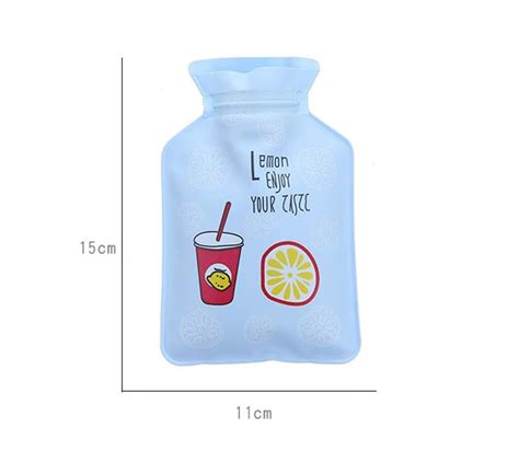 Portable Mini Hot Water Bottle Cute Cartoon Hot Water Bottle Warm Water Bottles Winter Warming