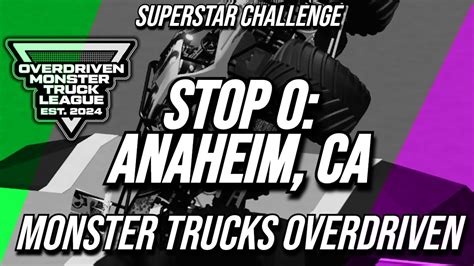 Stop Superstar Challenge Overdriven Monster Trucks League Youtube