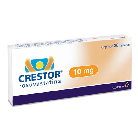 Crestor Rosuvastatin 10 Mg 30 Tabs Mexican Online Pharmacy Mexico