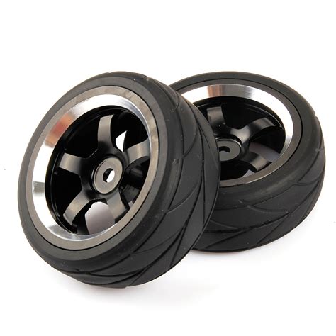 1/10 Scale RC Wheels and Tyre On Road Car 5 Spoke 12mm hex | eBay