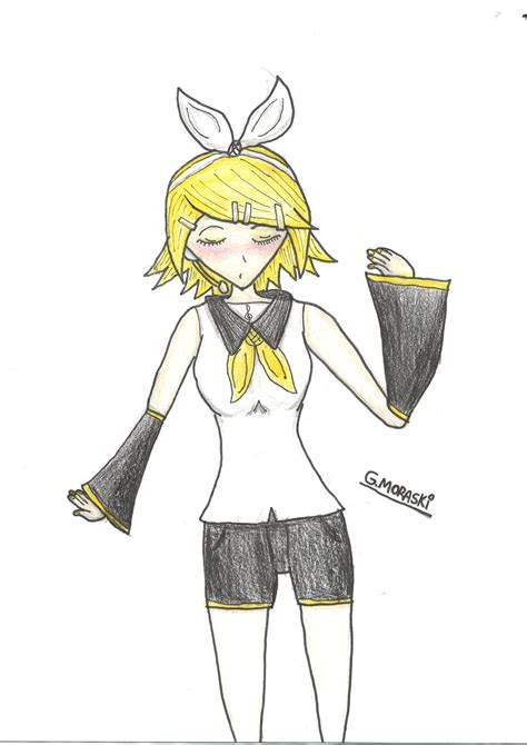 Kagamine Rin fanart by GMoraski on DeviantArt