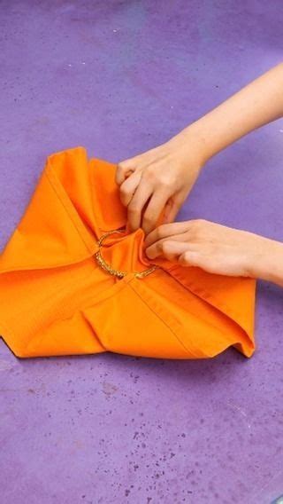 5 Minute Crafts On Instagram Napkin Folding Idea To Impress Your