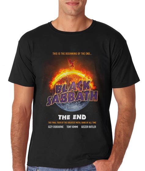 Black Sabbath The End World Tour Concert T Shirt Tshirt T Shirt