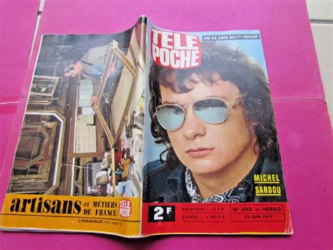 Tele Poche N Michel Sardou Nicoletta Dalida Eur