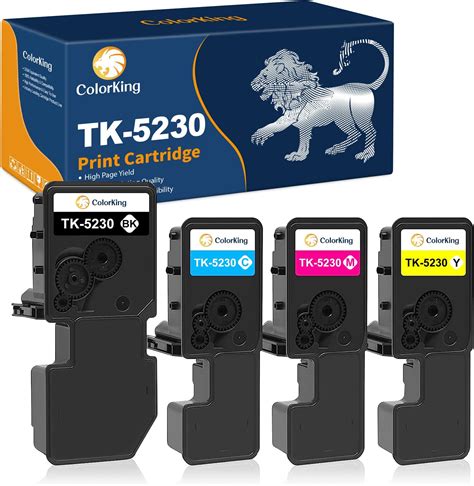 4x TK 5230 Kyocera Original Toner Ecosys M5521cdn M5521cdw P5021cdn