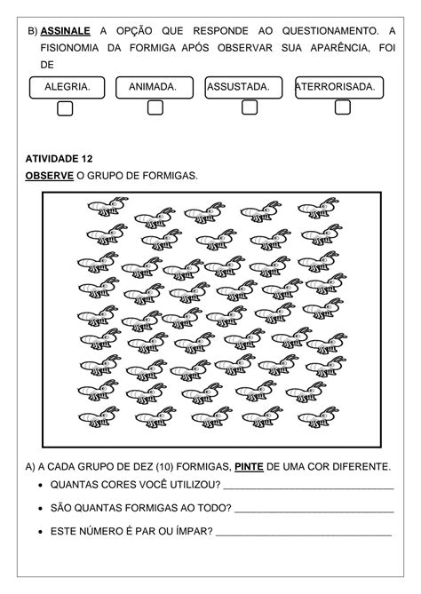 Sequência didática A cigarra e a formiga Sequência didática referente