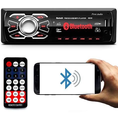 Aparelho De Som Carro Radio Automotivo Bluetooth Pendrive Sd Usb R Dio