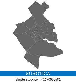 168 Subotica Map Images, Stock Photos & Vectors | Shutterstock