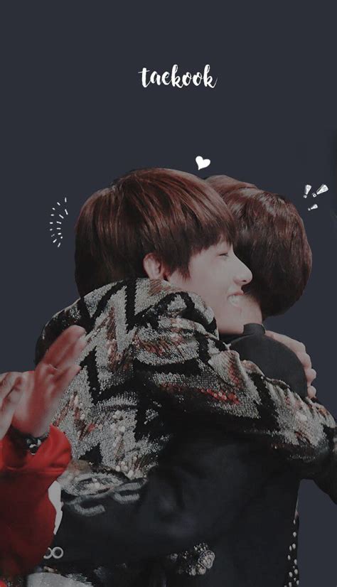 Pin Di Bts Army Su Wallpaper Lockscreen Taekook Jungkook Coppie