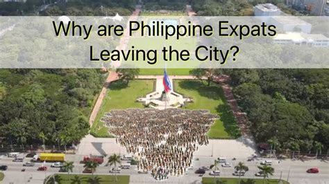 Why Philippine Expats Are Moving To The Country Youtube