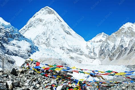 Mountain Peak Everest Highest Mountain In The World National Park