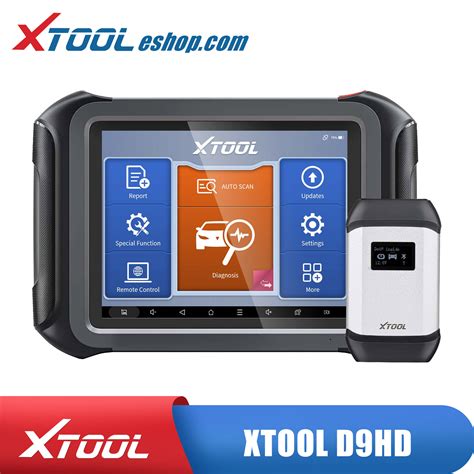 2024 XTOOL D9HD Diagnostic Tools For 12V Car 24V Truck ECU Coding