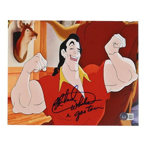 Richard White Signed "Beauty and the Beast" 8x10 Photo Inscribed ...