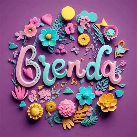 Pin De Brenda Martinez En Nombres Nombres De Colores Arte Con Letras