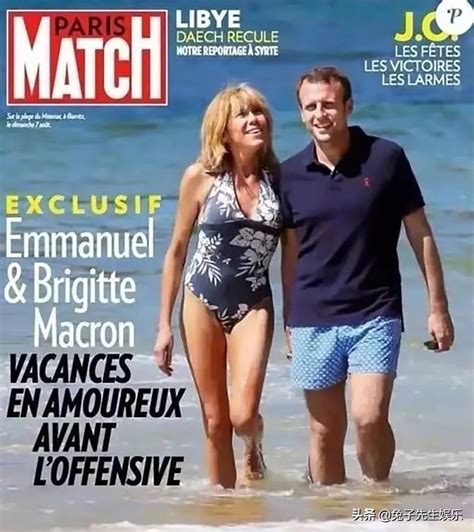 Macron Wore Shorts And Went To The Sea Brigitte 68 Followed In A