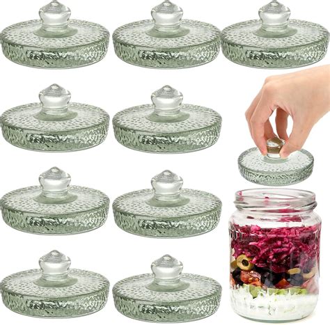 Peohud 9 Pack Fermentation Glass Weights With Easy Grip Handles Heavy