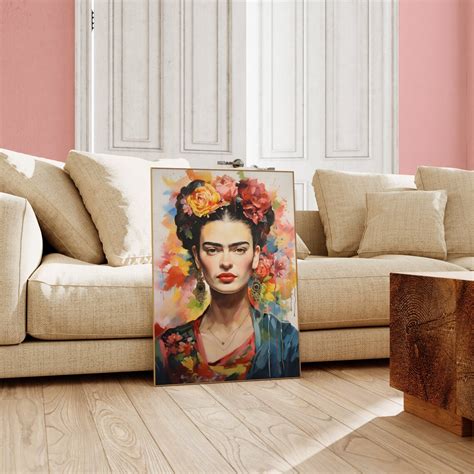 Affiche Frida Kahlo Impression D Art Frida Kahlo Id E Cadeau Frida