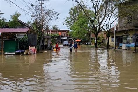 Curah Hujan Tinggi Sebagian Wilayah Aceh Utara Terendam Banjir