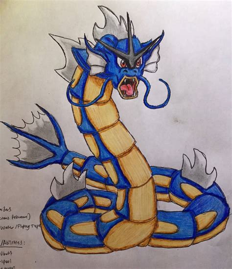 Gyarados by BozzerKazooers on DeviantArt