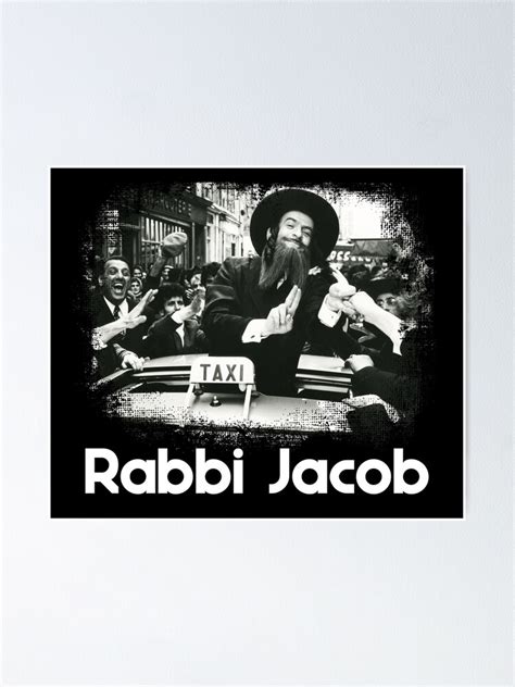 "Louis de Funes Rabbi Jacob" Poster for Sale by GraphismNinja | Redbubble