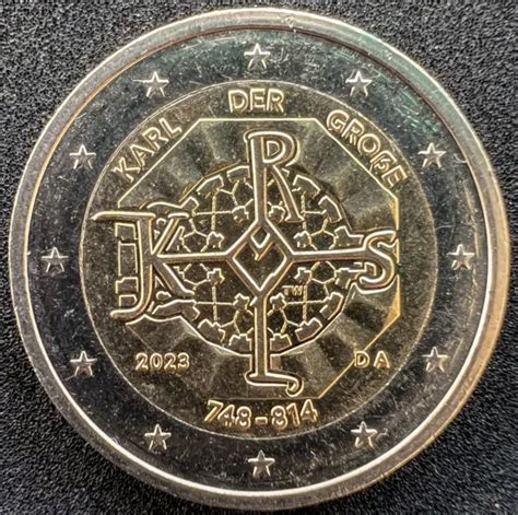 2 EURO 2023 Deutschland A Karl der Große EUR 2 95 PicClick DE