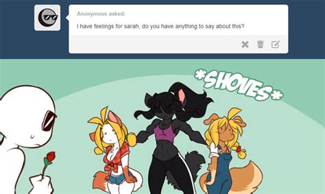 The Big Imageboard Tbib Abs Anon Anthro Ask Blog Biped Black Fur Black Hair Blonde Hair