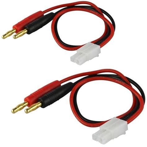 Packs Rc Cable Tamiya Charging Cable Connector To Mm Banana Plug