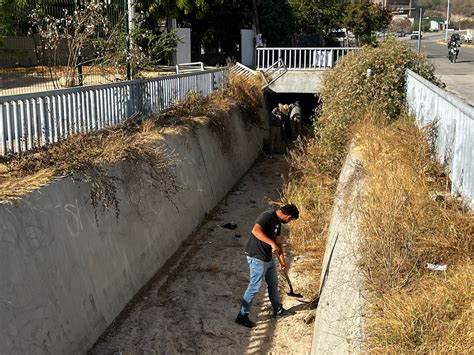 Realizan Limpieza De Canales Para Prevenir Inundaciones Por Lluvias