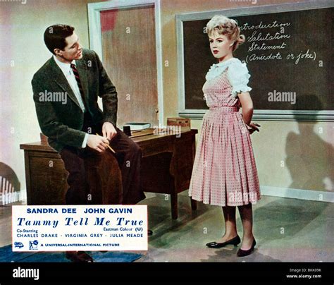 TAMMY TELL ME TRUE (1961) SANDRA DEE TATL 005 FOH Stock Photo, Royalty ...