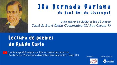 Jornada Dariana De Sant Boi De Llobregat Youtube