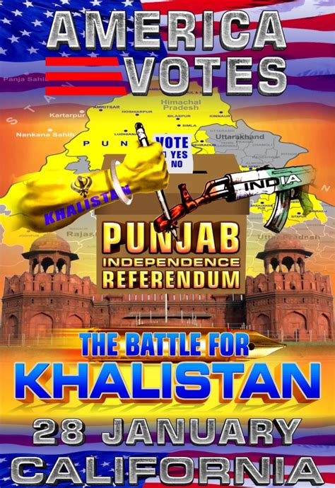 SFJ Declares US Phase Of Khalistan Referendum Beginning Jan 28 India