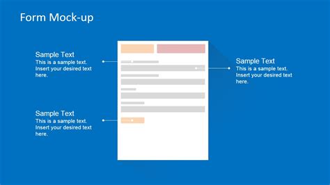 Flat Website Mockup Toolkit For PowerPoint SlideModel