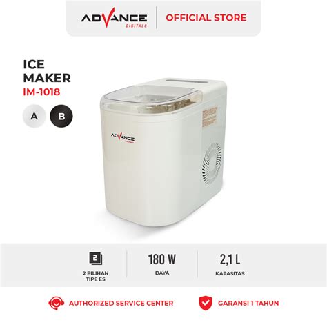 Jual Advance Im Ice Cube Maker Kapasitas Liter Mesin Pembuat Es