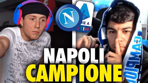 ShaleBoom Festeggia La Vittoria Dello Scudetto Del Napoli In Live Dal