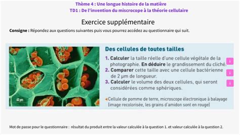 De L Invention Du Microscope La Th Orie Cellulaire