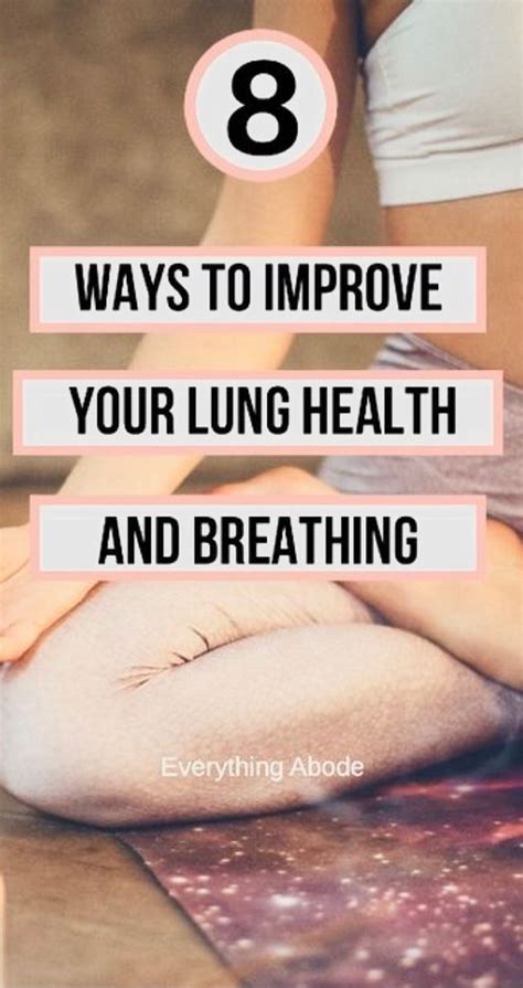 8 Lifestyle Habits That Ll Drastically Improve Your Overall Lung Health Artofit