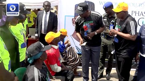 Gov Sule Distributes Cash Palliatives To People Living With