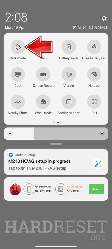 Dark Mode Redmi Note Lite How To Hardreset Info