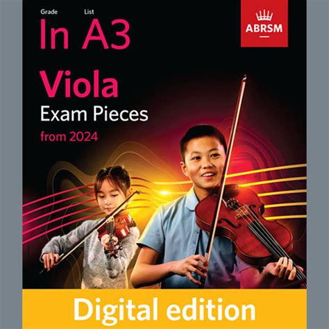 Trad Welsh Pwt Ar Y Bys Grade Initial A3 From The Abrsm Viola