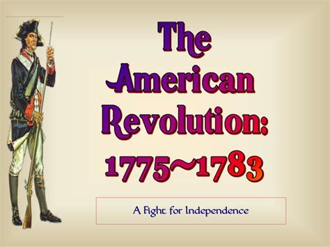 Ppt The American Revolution 1775 1783 Powerpoint Presentation Free Download Id3492459