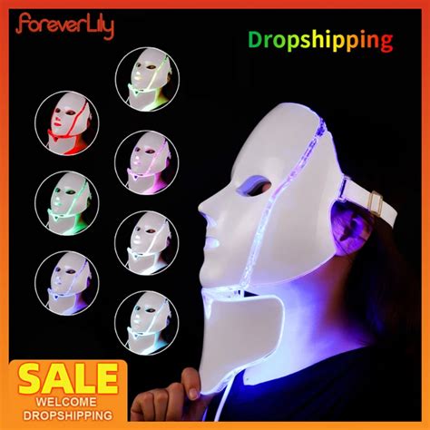 Masque Facial Vip Led Pour Le Cou Th Rapie La Lumi Re Led Masque