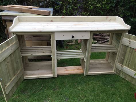 Large Potting Benchtable Bench Table Potting Bench Table