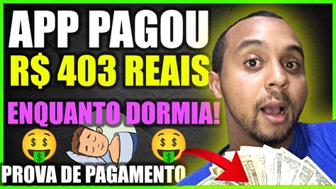 APLICATIVO PAGA R 402 REAIS SEM FAZER NADA GANHE DINHEIRO NA INTERNET