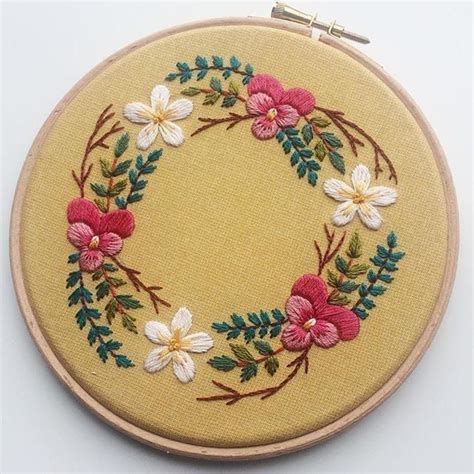 Basic And Modern Embroidery Stiches Design With Beautiful Sample Hand