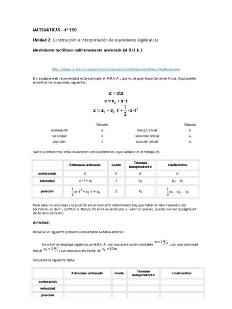 Fisica Y Quimica 4º Eso Pdf