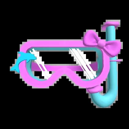 Kawaii Dolphin Beach Goggles Roblox Item Rolimon S