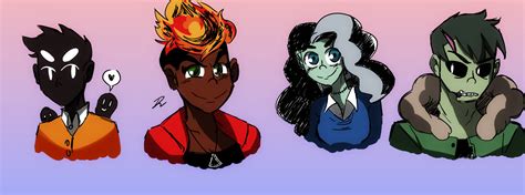 Monster Prom Avatars (Colored) by Digital-AgeDanni on DeviantArt