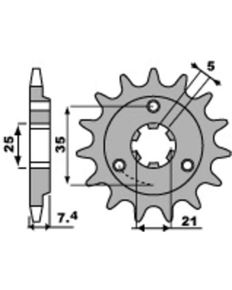 Pignon Moto Pbr Pignon Dents Pbr Cha Ne Suzuki Dr S