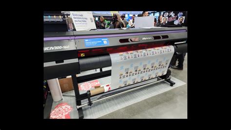 Mimaki Ultraviolet Printer Demonstration Model Ucjv